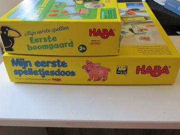 Mijn eerste spellen (Haba -pakketje), Ophalen of Verzenden, Zo goed als nieuw