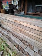 Eiken balken gedroogd., Bricolage & Construction, Bois & Planches, Enlèvement, Chêne