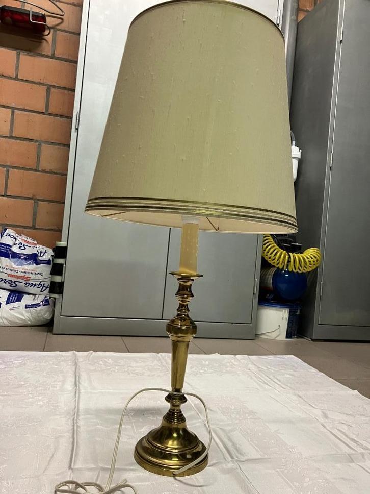 Oude koperen lampadaire, Antiek en Kunst, Antiek | Verlichting, Ophalen