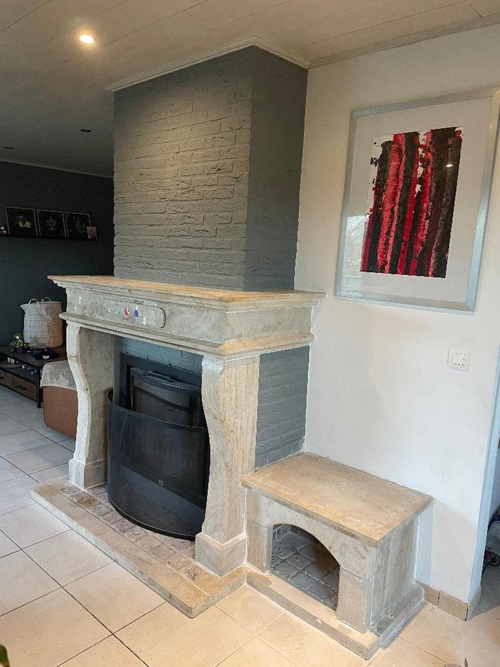 MARMEREN SCHOUW, Huis en Inrichting, Haarden, Gebruikt, Houthaard, Ophalen