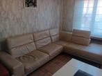 Salon natuzzi leder, Huis en Inrichting, Ophalen, Gebruikt