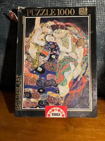 PUZZLE THE MAIDEN GUSTAV KLIMT BY EDUCA totet beschikbaar voor biedingen
