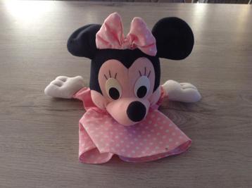 Marionnette à main en peluche Disney Minnie Mouse (27 cm)