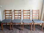 4 mooie vintage stoelen. Nieuw overtrokken, Ophalen, Zo goed als nieuw