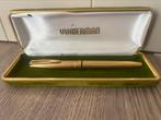 Waterman C/F gold plated grain d’orge 18K goud F punt, Ophalen of Verzenden, Zo goed als nieuw, Waterman