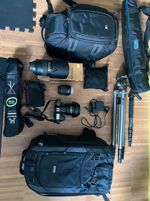 Uitgebreide fotografie set, Audio, Tv en Foto, Fotografie | Professionele apparatuur, Zo goed als nieuw, Ophalen