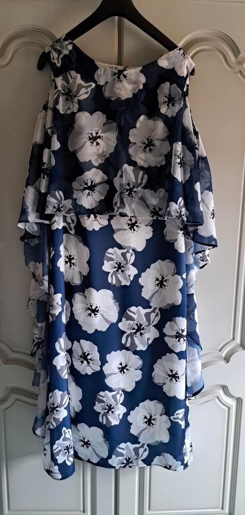 Jolie robe de soirée T.42 " Tessy ", Kleding | Dames, Gelegenheidskleding, Zo goed als nieuw, Blauw, Ophalen of Verzenden