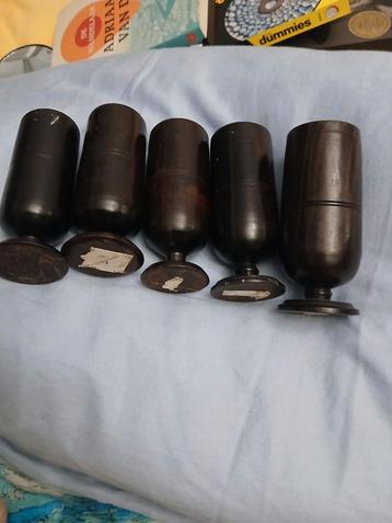 tasses en acajou fabriquées à la main au Malawi, Enlèvement ou Envoi