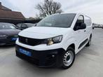 Peugeot Partner 1.6 BLUEHDI L2 BLUETOOTH PARKEERSENSOREN AIR, Auto's, Stof, Gebruikt, Wit, Bedrijf