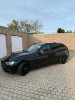 BMW 320d, Auto's, Zwart, Leder, 5 deurs, Particulier