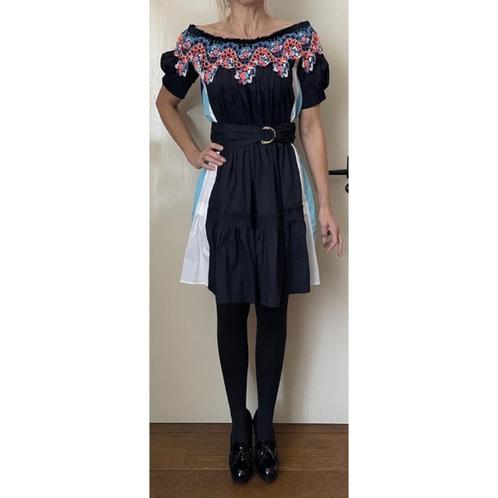 Peter Pilotto designer dress broderie, Kleding | Dames, Jurken, Nieuw, Maat 34 (XS) of kleiner, Blauw, Boven de knie, Ophalen of Verzenden