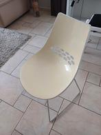 Caligaris design stoel, Huis en Inrichting, Stoelen, Ophalen, Overige materialen, Gebruikt, Wit