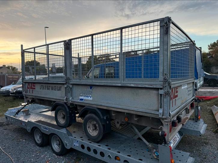 Aanhangwagen met Loofrekken iforwilliams, Auto diversen, Aanhangers en Bagagewagens, Gebruikt, Ophalen