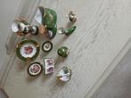Limoges groen 10 stuks, Ophalen of Verzenden