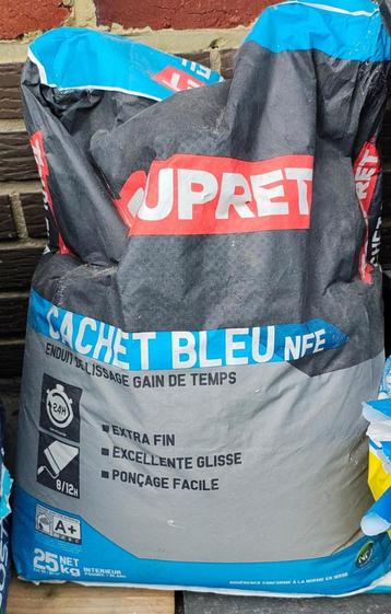 Enduit De Finition 25Kg Toupret Cachet Bleu Nfe beschikbaar voor biedingen