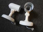 2 witte nieuwe spots, Verzenden, Nieuw, Metaal of Aluminium, Plafondspot of Wandspot