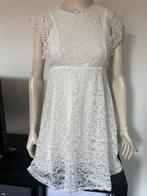 Magnifique robe blanche taille unique, Wit, Nieuw, Boven de knie, Ophalen