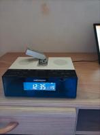 Radio-réveil à projection avec batterie de secours, Utilisé, Enlèvement ou Envoi, Digital