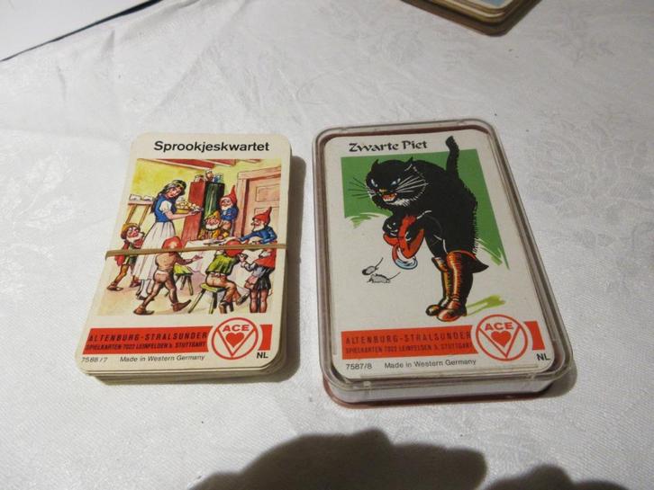 Speelkaart kaartspel ZWARTE PIET ACE SPROOKJESKWARTET, Hobby en Vrije tijd, Gezelschapsspellen | Kaartspellen, Ophalen