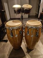 Twee conga's met bongo., Musique & Instruments, Percussions, Enlèvement