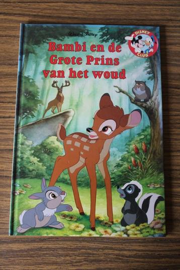 Disney boekenclub Bambi e/d grote prins v/h woud (boek+cd) beschikbaar voor biedingen