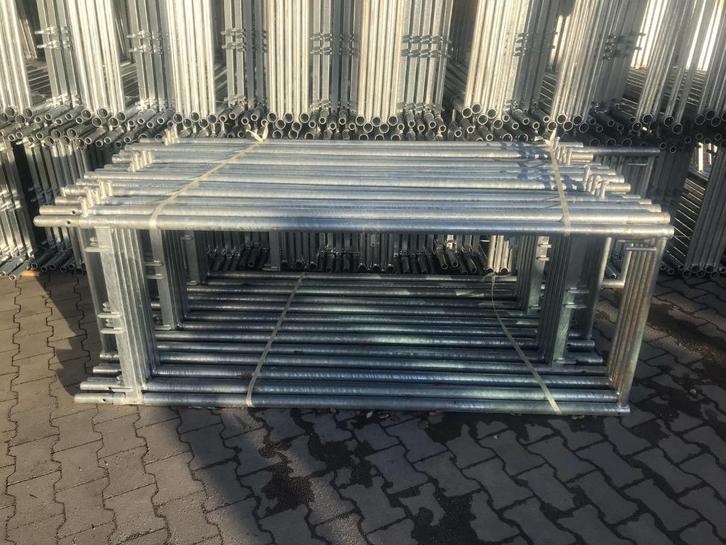 Stalen Steiger | 150 m² | voordelig en compleet, Bricolage & Construction, Échafaudages, Neuf, Échafaudage de façade, 5 mètres de hauteur ou plus