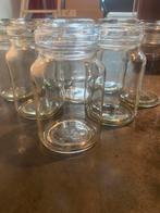 Pot de conservation en verre vintage - Nescafé, Comme neuf, Autres types, Enlèvement ou Envoi, Verre