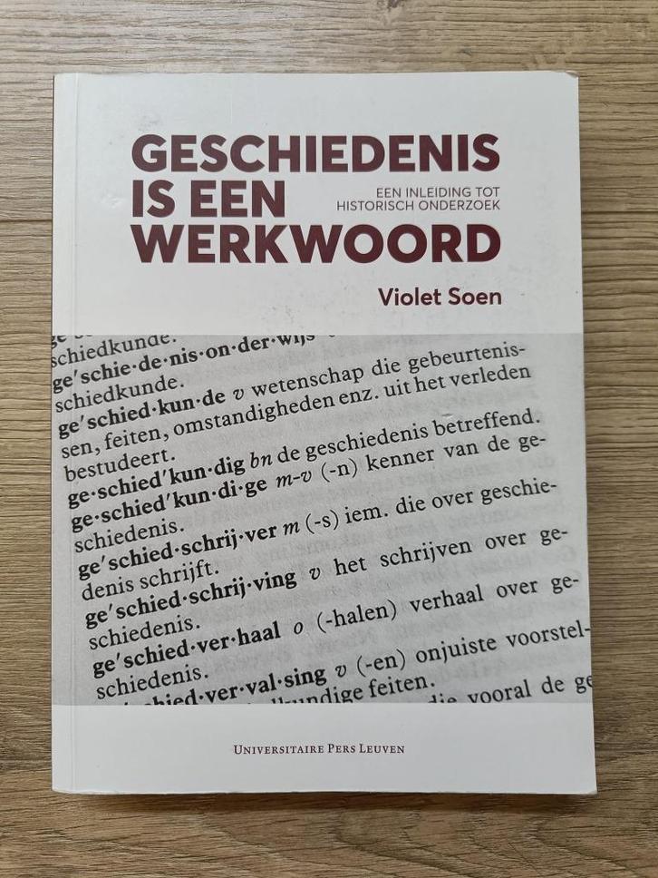 Geschiedenis is een werkwoord, Boeken, Geschiedenis | Nationaal, Gelezen, 19e eeuw, Ophalen of Verzenden