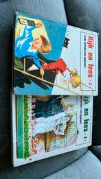 Vintage leesboeken Kijk en lees deel 2 en 3, Ophalen of Verzenden