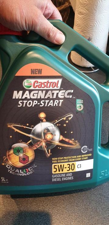 castrol 5w30 voor start stop  5L 