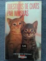 Kattenvragen van Whiskas Een speciale editie uit 1988, Gelezen, Ophalen of Verzenden, Sylvia I. Van Arkel, Katten