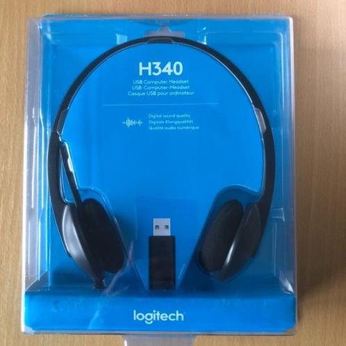 Casque USB Logitech, Informatique & Logiciels, Casques micro, Neuf, On-ear, Filaire, Casque gamer, Microphone repliable, Fonction muet du microphone