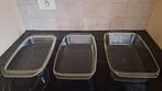 3 ovenschalen met grepen €7/stuk, Ophalen of Verzenden, Gebruikt