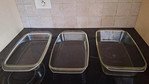 3 ovenschalen met grepen €7/stuk, Huis en Inrichting, Keuken | Keukenbenodigdheden, Gebruikt, Ophalen of Verzenden