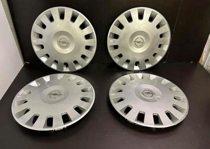 4 originele Opel corsa astra combo agila 14" wieldoppen, Auto diversen, Wieldoppen, Gebruikt, Ophalen of Verzenden