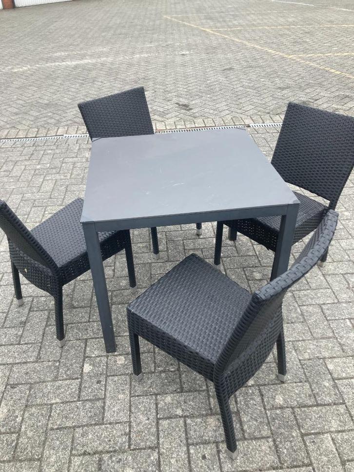 Horeca Terras tafels en stoelen, Articles professionnels, Horeca | Mobilier & Aménagement, Mobilier, Utilisé, Enlèvement