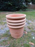 Plastic Bloempotten, Tuin en Terras, Bloempotten, Kunststof, Gebruikt, Tuin, Rond