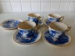 porseleinen kopjes en schoteltjes. Windmill Paussy ware  Eng, Antiek en Kunst, Ophalen