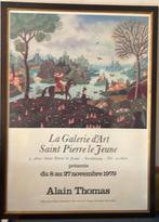 Cadre photo neuf Le Paysage au Cavalier Alain Thomas peintre, Enlèvement, Comme neuf