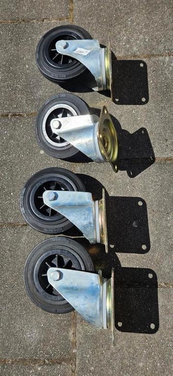 4 Tente zwenkwielen 160mm 40-80 beschikbaar voor biedingen