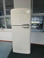 Extra brede Smeg No frost,  creme kleur Bezorgen mogelijk., Ophalen of Verzenden, Zo goed als nieuw