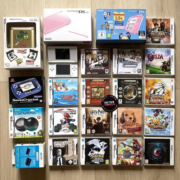 Nintendo DS/2DS-consoles + spellen, Games en Spelcomputers, Games | Nintendo DS, Zo goed als nieuw, Ophalen of Verzenden