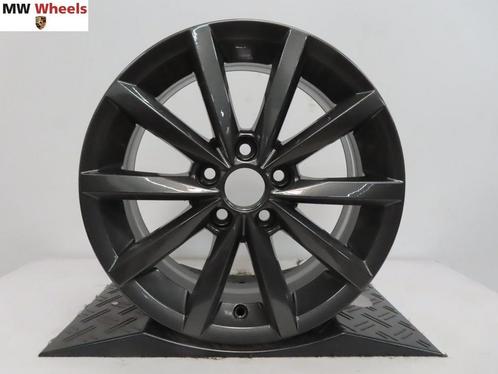 Originele Volkswagen Polo 15 inch velgen gunmetal nieuw, Auto-onderdelen, Banden en Velgen, Velg(en), 15 inch, Personenwagen, Nieuw