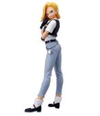 Dragonball Z collectors figuur Android 18 spijkerbroek 23cm, Verzamelen, Poppetjes en Figuurtjes, Ophalen of Verzenden, Nieuw
