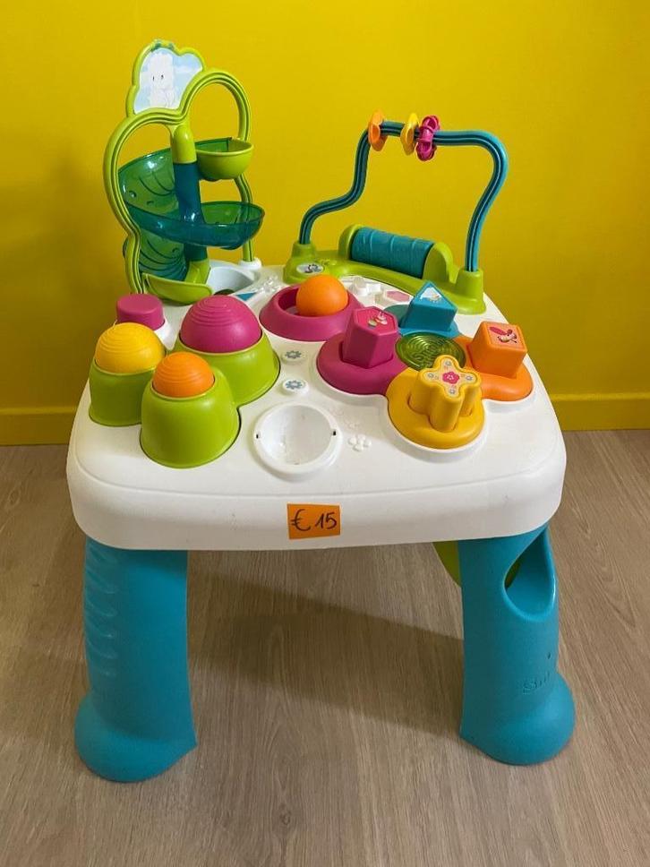 Smoby Cotoons activiteitentafel, Kinderen en Baby's, Speelgoed | Speeltafels, Zo goed als nieuw, Ophalen