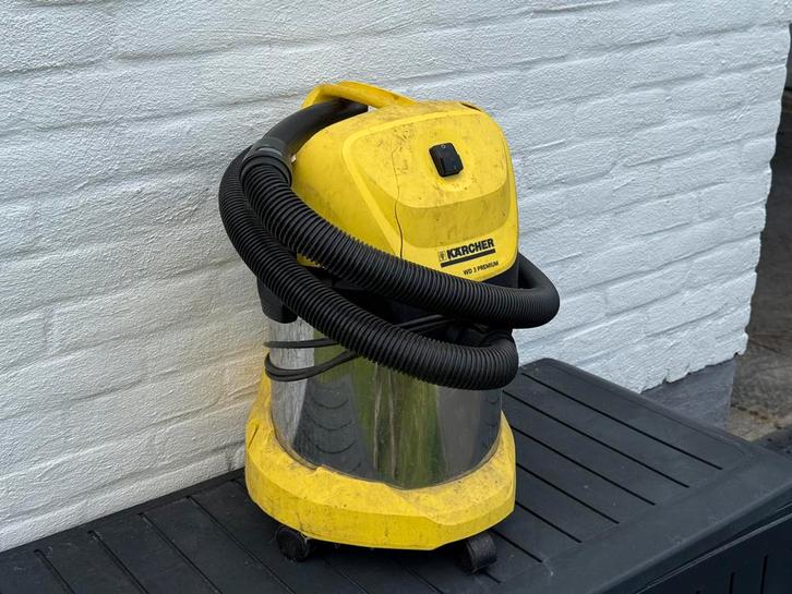 Kärcher WD3 Premium nat & droogzuiger krachtige alleszuiger, Doe-het-zelf en Bouw, Reinigingsmachines, Gebruikt, Ophalen