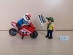 Deux enfants avec mini moto de course 4780, en bon état, Enfants & Bébés, Jouets | Playmobil, Comme neuf, Ensemble complet, Enlèvement