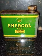Vintage olieblik BP ENERGOL, Verzamelen, Ophalen of Verzenden, Zo goed als nieuw