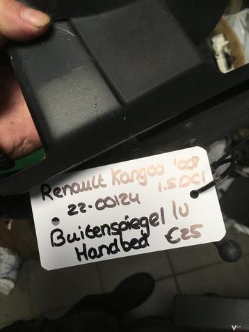 Renault kangoo Buitenspiegel  links 2008 handbediend beschikbaar voor biedingen