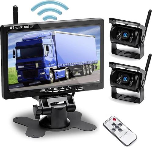 Camperset met draadloze achteruitkijkcamera van 7 „met 2 cam, Auto diversen, Autogereedschap, Nieuw, Ophalen of Verzenden